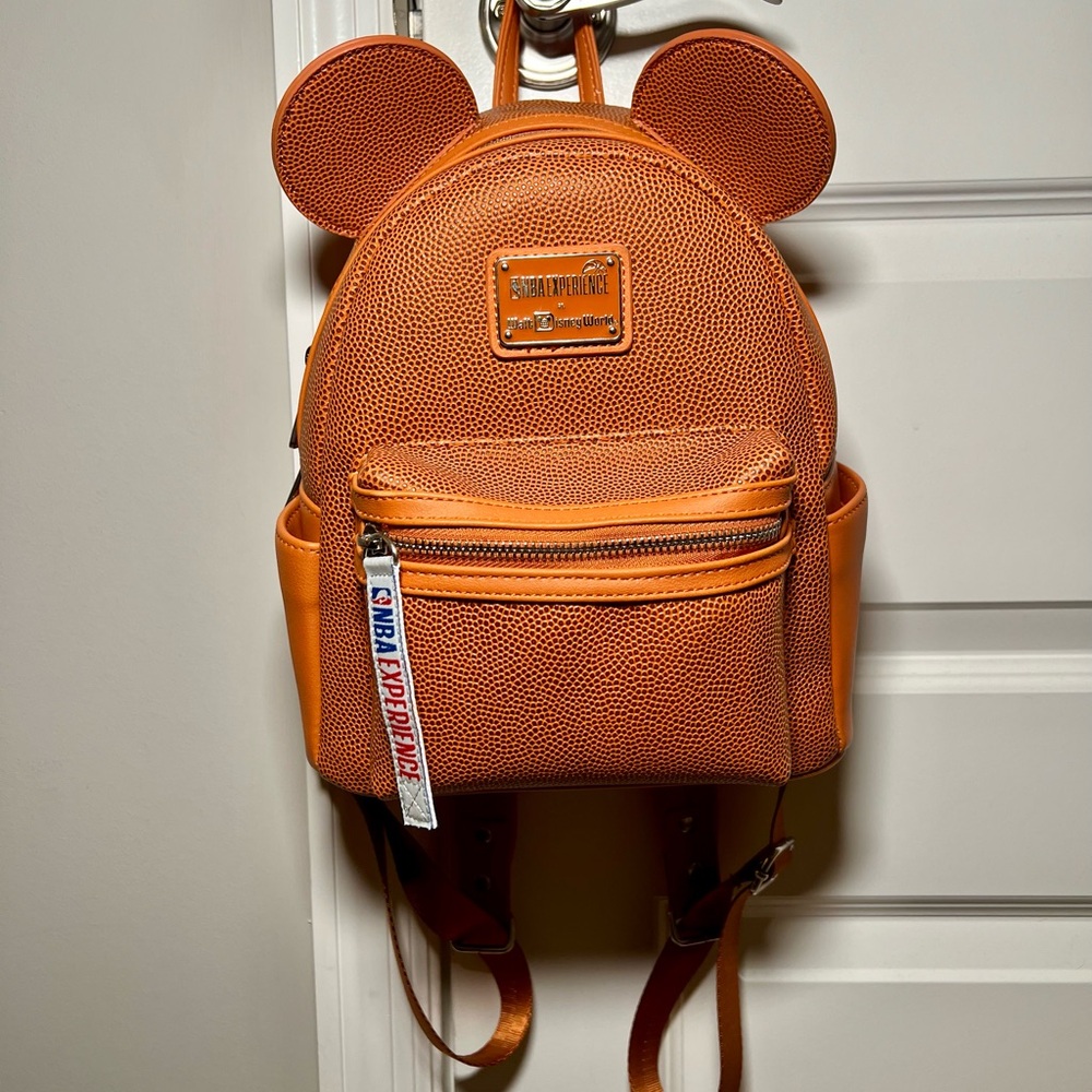 Disney Parks Loungefly NBA Experience mini backpack